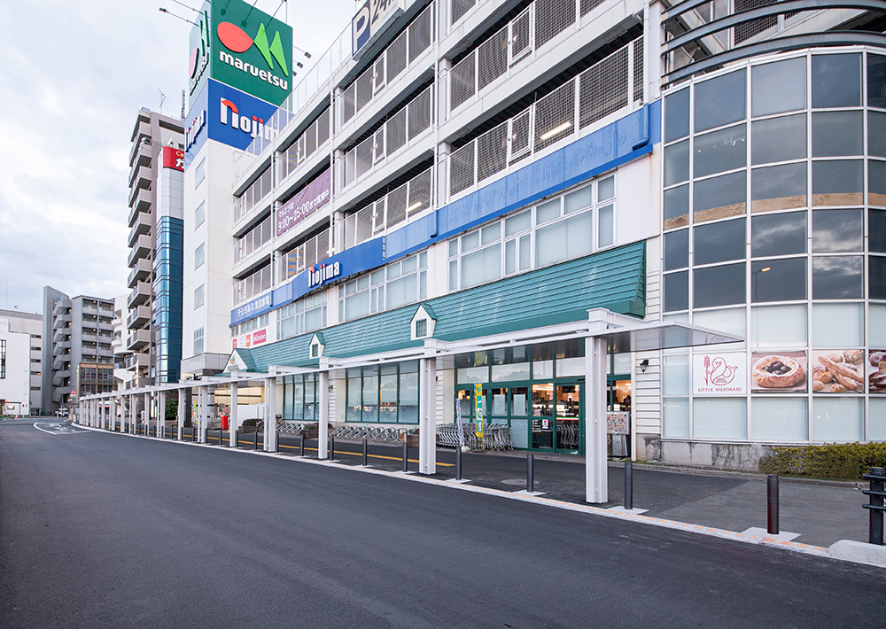 鶴川駅北口広場バスシェルター建築工事(2期)01